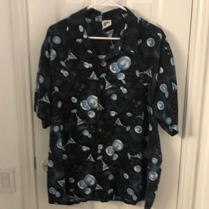 Martini Button Down Shirt